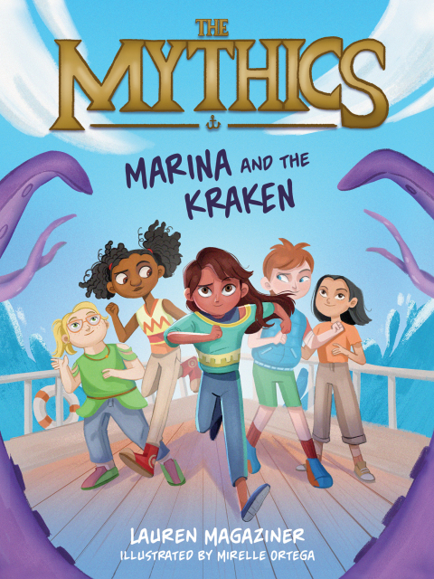 Cover image for book The Mythics #1: Marina and the Kraken