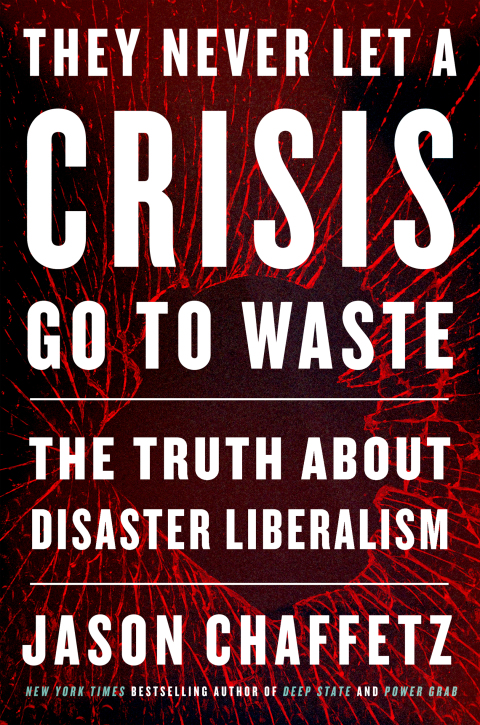 Cover image for book They Never Let a Crisis Go to Waste