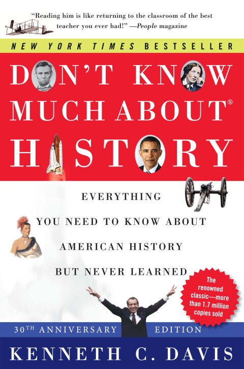 Cover image for book Don't Know Much About History, 30th Anniversary Edition