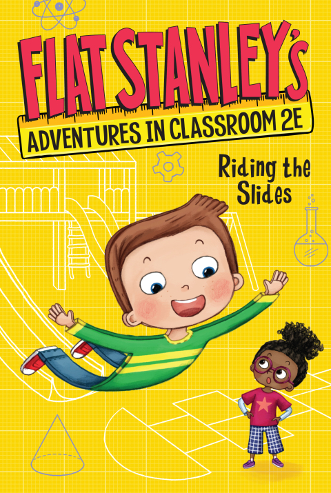 Cover image for book Flat Stanley's Adventures in Classroom 2E #2: Riding the Slides