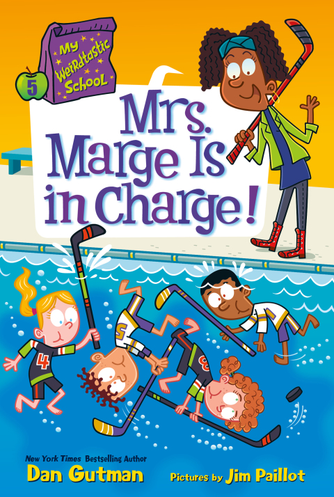 Cover image for book My Weirdtastic School #5: Mrs. Marge Is in Charge!