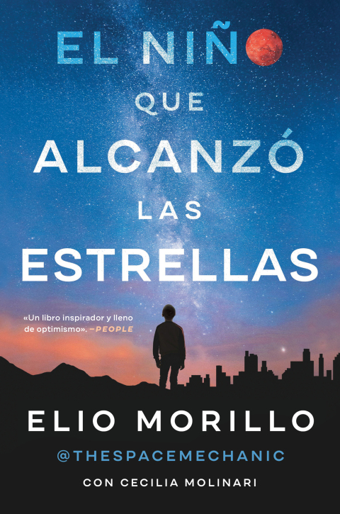 Cover image for book The Boy Who Reached for the Stars \ El niño que alcanzó las estrellas