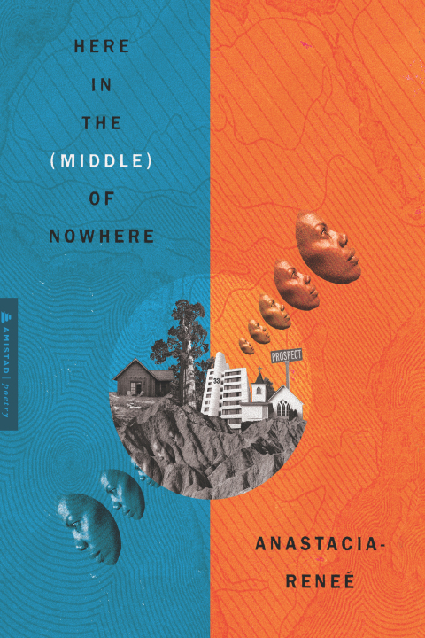Cover image for book Here in the (Middle) of Nowhere