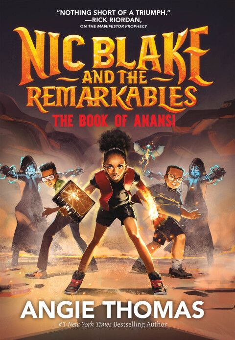 Cover image for book Nic Blake and the Remarkables: The Book of Anansi