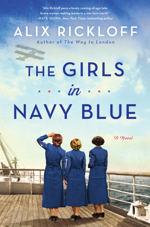 Cover image for book The Girls in Navy Blue
