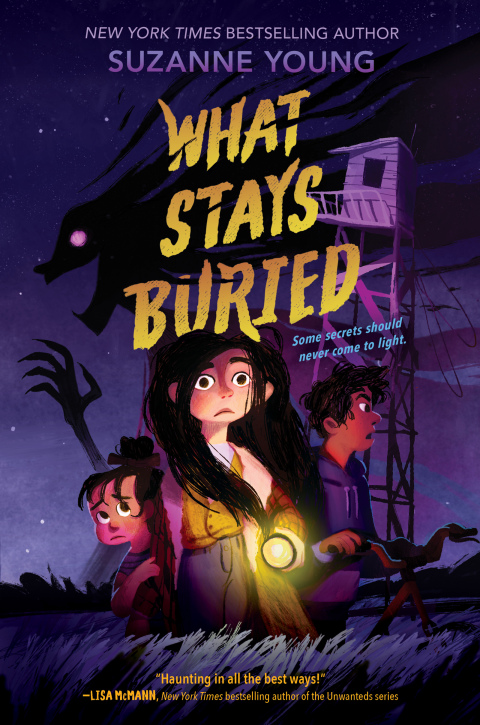 Cover image for book What Stays Buried