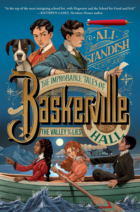 Cover image for book The Improbable Tales of Baskerville Hall Book 3: The Valley of Lies