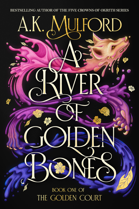 Cover image for book A River of Golden Bones
