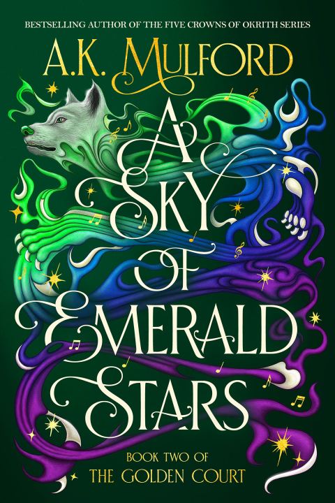Cover image for book A Sky of Emerald Stars