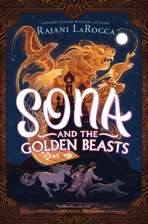 Cover image for book Sona and the Golden Beasts