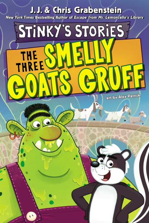 Cover image for book Stinky's Stories #3: The Three Smelly Goats Gruff