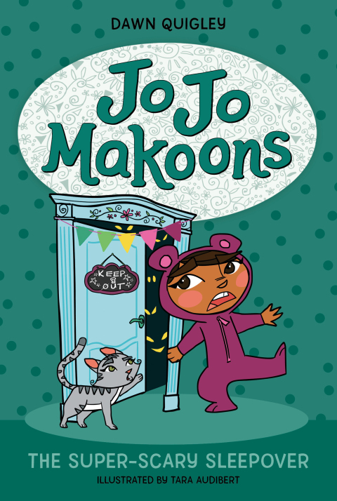Cover image for book Jo Jo Makoons: The Super-Scary Sleepover