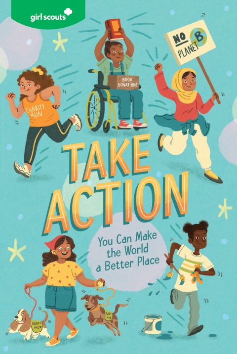 Cover image for book Girl Scouts: Take Action