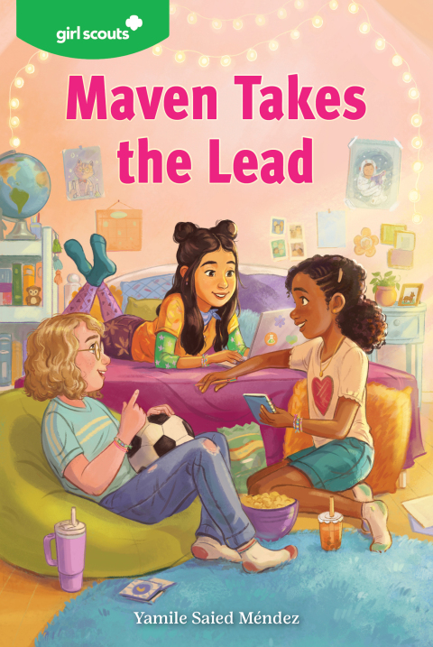Cover image for book Girl Scouts: Maven Takes the Lead