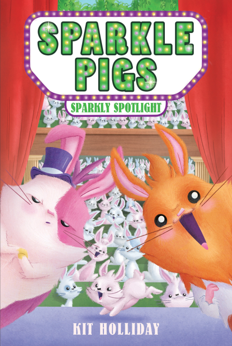 Cover image for book Sparkle Pigs #3: Sparkly Spotlight
