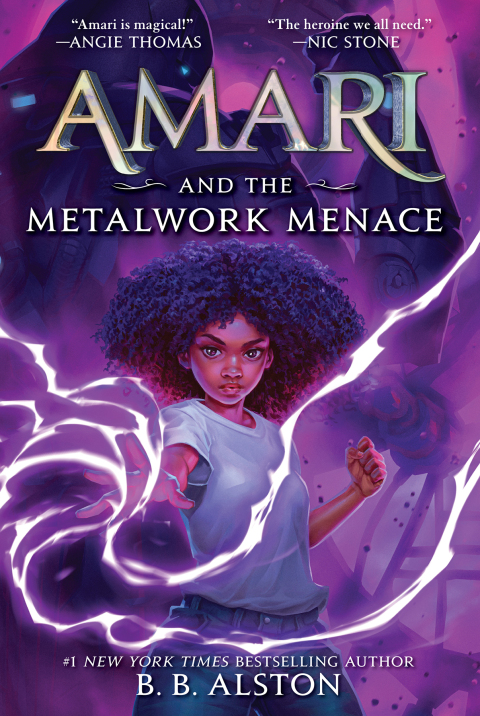 Cover image for book Amari and the Metalwork Menace