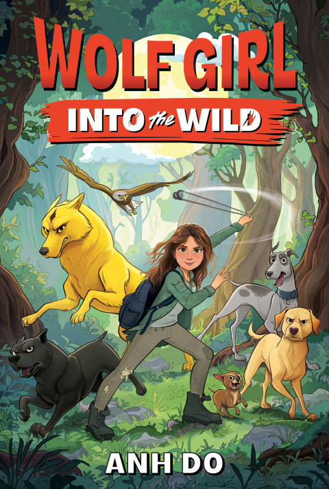 Cover image for book Wolf Girl #1: Into the Wild