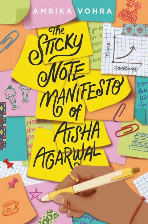 Cover image for book The Sticky Note Manifesto of Aisha Agarwal