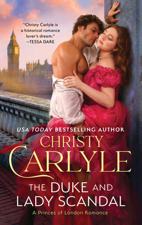 Cover image for book The Duke and Lady Scandal