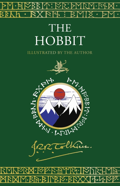 Cover image for book The Hobbit Illustrated by the Author