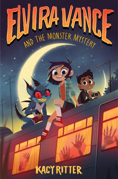 Cover image for book Elvira Vance and the Monster Mystery