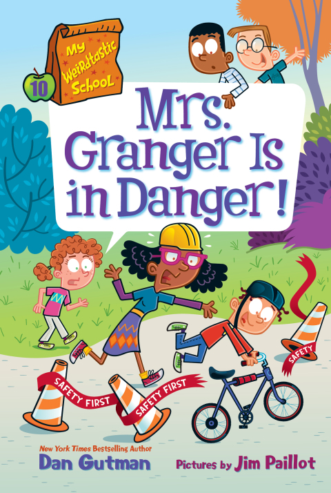 Cover image for book My Weirdtastic School #10: Mrs. Granger Is in Danger!