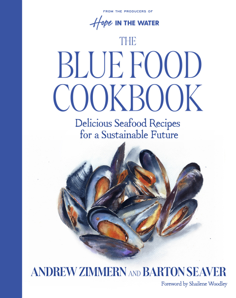 Cover image for book The Blue Food Cookbook