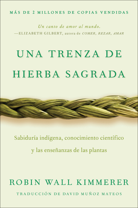 Cover image for book Braiding Sweetgrass / Una trenza de hierba sagrada