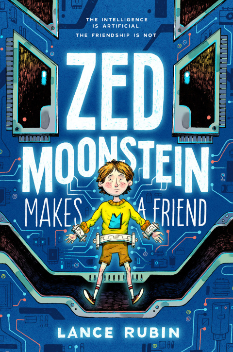 Cover image for book Zed Moonstein Makes a Friend