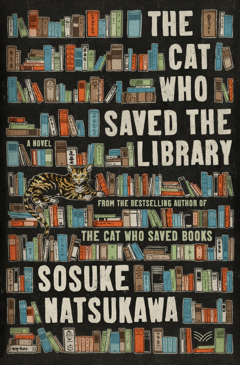 Cover image for book The Cat Who Saved the Library