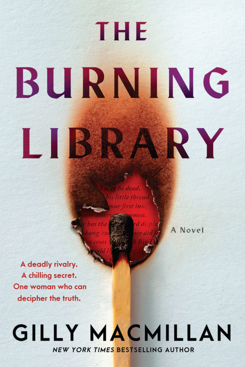 Cover image for book The Burning Library