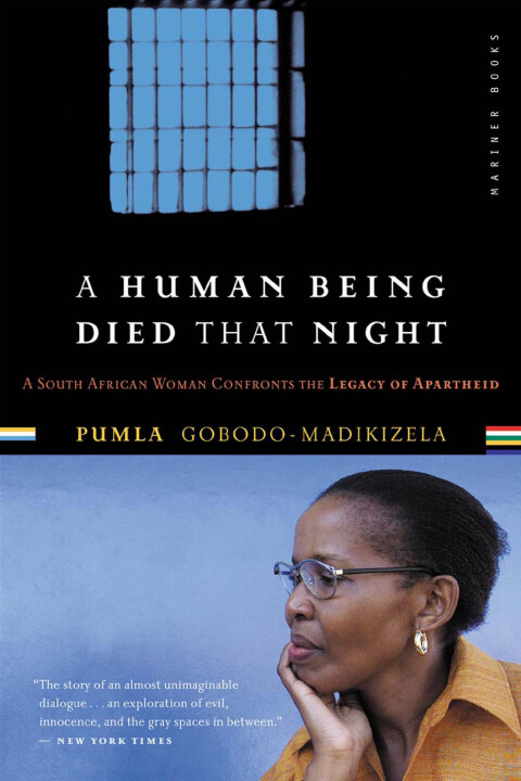 Cover image for book A Human Being Died That Night