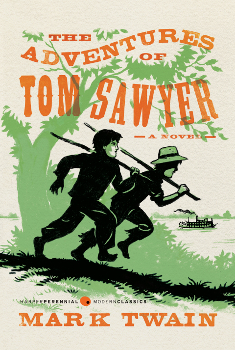 Cover image for book The Adventures of Tom Sawyer