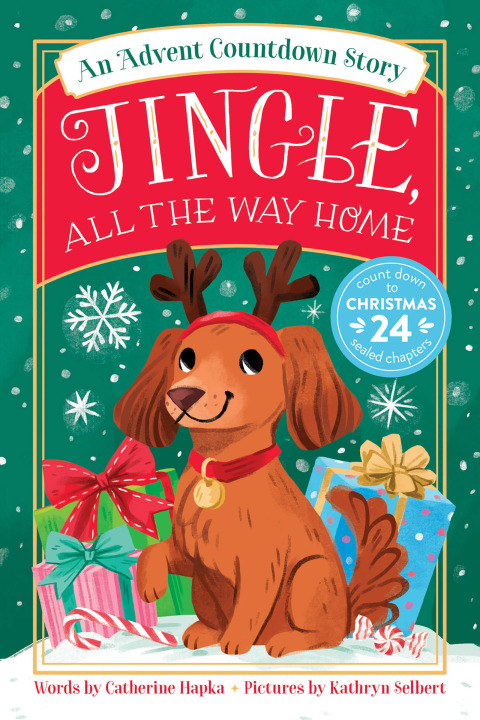Cover image for book Jingle, All the Way Home: An Advent Countdown Story