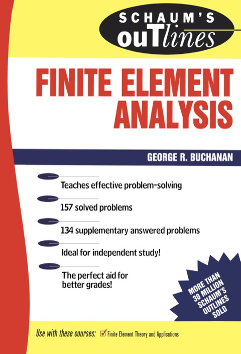 Cover image for book Schaum's Outline of Finite Element Analysis