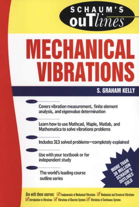 Cover image for book Schaum's Outline of Mechanical Vibrations