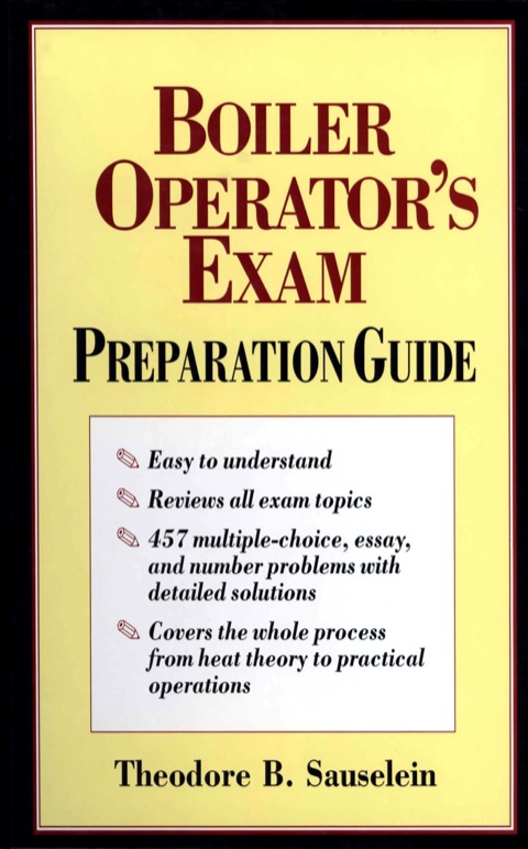 Cover image for book Boiler Operator's Exam Preparation Guide