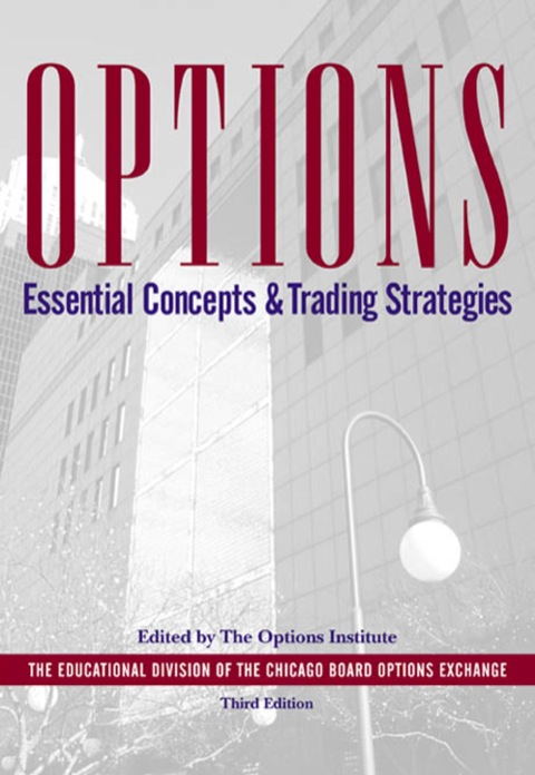 Cover image for book Options:Essential Concepts