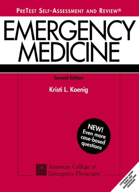 Cover image for book Emergency Medicine PreTest