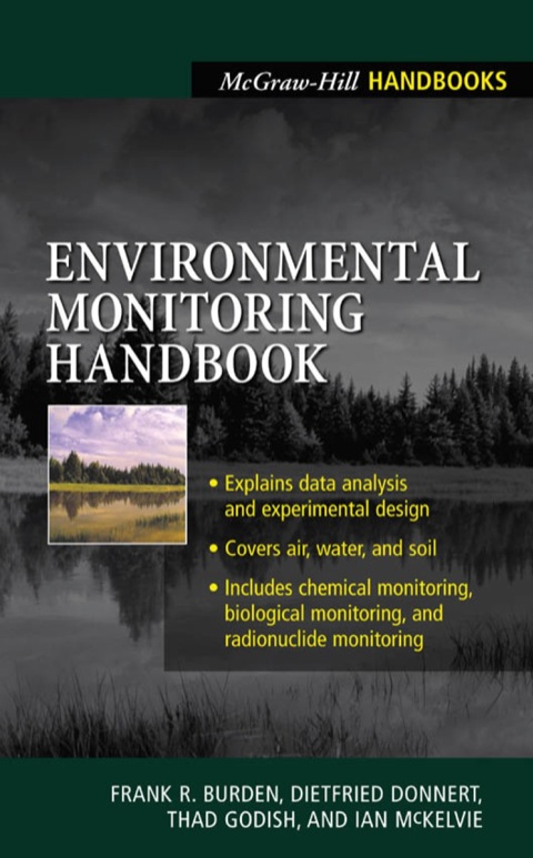 Cover image for book Environmental Monitoring Handbook