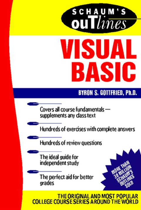 Cover image for book Schaum's Outline of Visual Basic