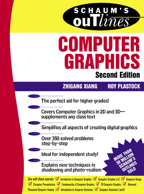 Cover image for book Schaum’s Outline of Computer Graphics 2/E