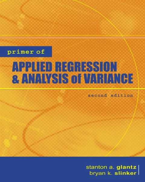 Cover image for book Primer  of Applied Regression & Analysis of Variance