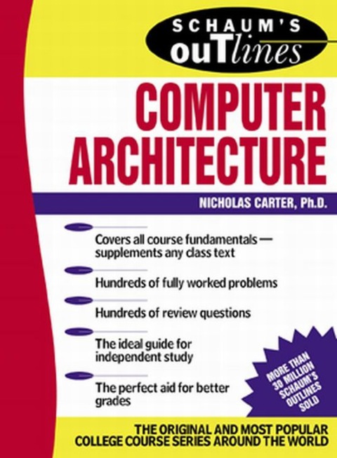 Cover image for book Schaum's Outline of Computer Architecture