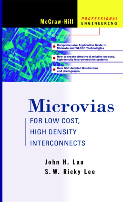 Cover image for book Microvias: For Low Cost, High Density Interconnects