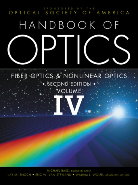 Cover image for book Handbook of Optics, Volume IV