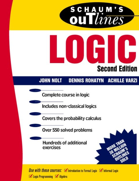 Cover image for book Schaum's Outline of Logic