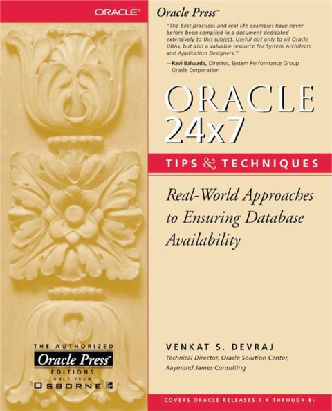 Cover image for book Oracle 24x7 Tips and Techniques