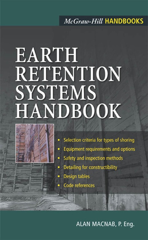 Cover image for book Earth Retention Systems Handbook