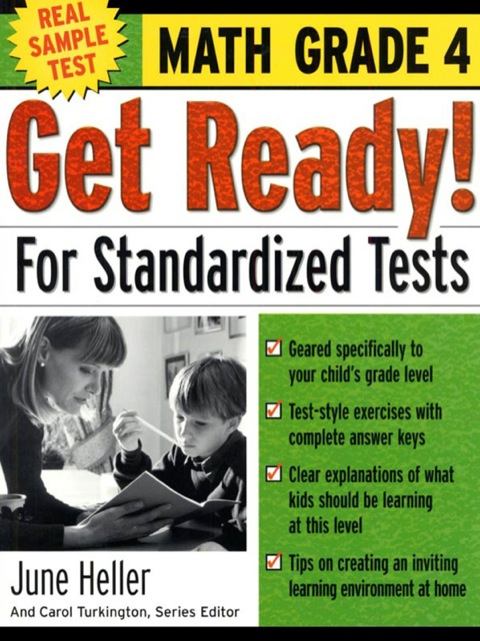 Cover image for book Get Ready! For Standardized Tests : Math Grade 4